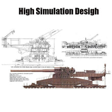 Carica l'immagine nel visualizzatore di Gallery, German Military Heavy Tank Gustav Artillery Model 3846PCS - 7aleon