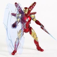 Carica l'immagine nel visualizzatore di Gallery, Genuine Marvel Iron Man Mark MK 85 Action Figure Collectible Model Toy with LED Light - 7aleon
