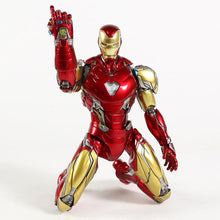 Carica l'immagine nel visualizzatore di Gallery, Genuine Marvel Iron Man Mark MK 85 Action Figure Collectible Model Toy with LED Light - 7aleon
