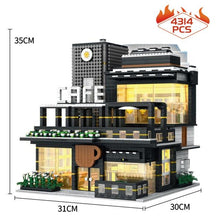 Carica l&#39;immagine nel visualizzatore di Gallery, Creative City Street View Modern Cafe Corner - 7aleon

