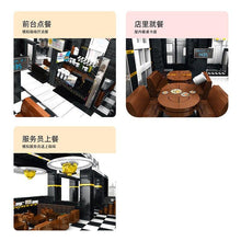 Carica l&#39;immagine nel visualizzatore di Gallery, Creative City Street View Modern Cafe Corner - 7aleon
