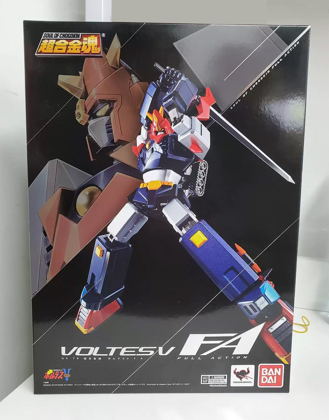 BANDAI SOUL OF CHOGOKIN Voltes V F.A. GX-79