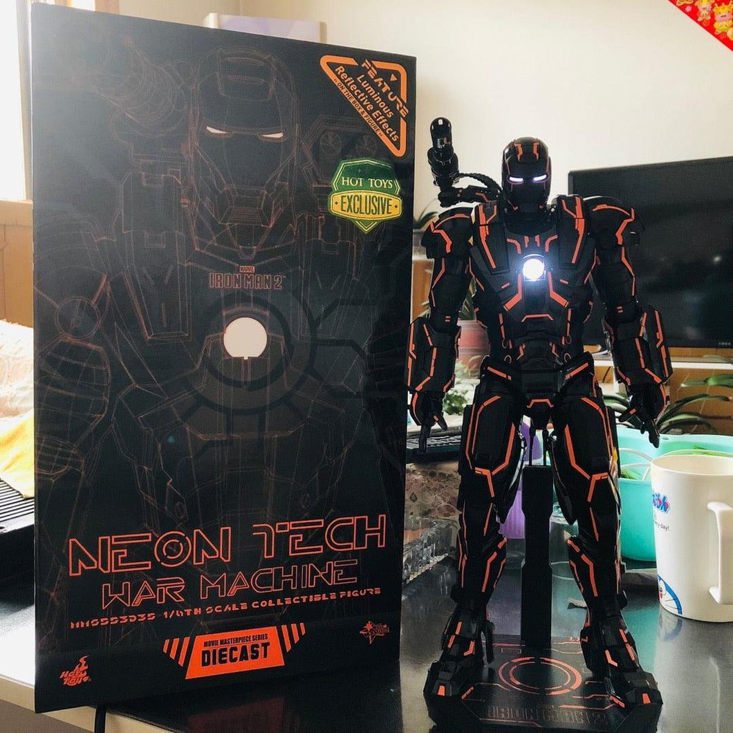 Hottoys Neon Tech War Machine 1.0 Mk1 - 7aleon