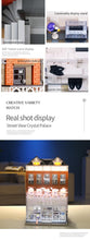 Carica l&#39;immagine nel visualizzatore di Gallery, Creative City Street View Crystal House - 7aleon

