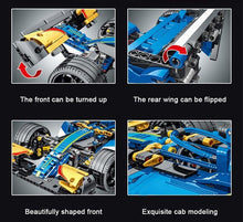 Carica l&#39;immagine nel visualizzatore di Gallery, Technical Sport Cars Formula F1 - 7aleon
