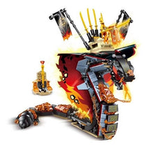 Carica l&#39;immagine nel visualizzatore di Gallery, Fire Fang Spinjitzu Snake  Ninjago 7 - 7aleon
