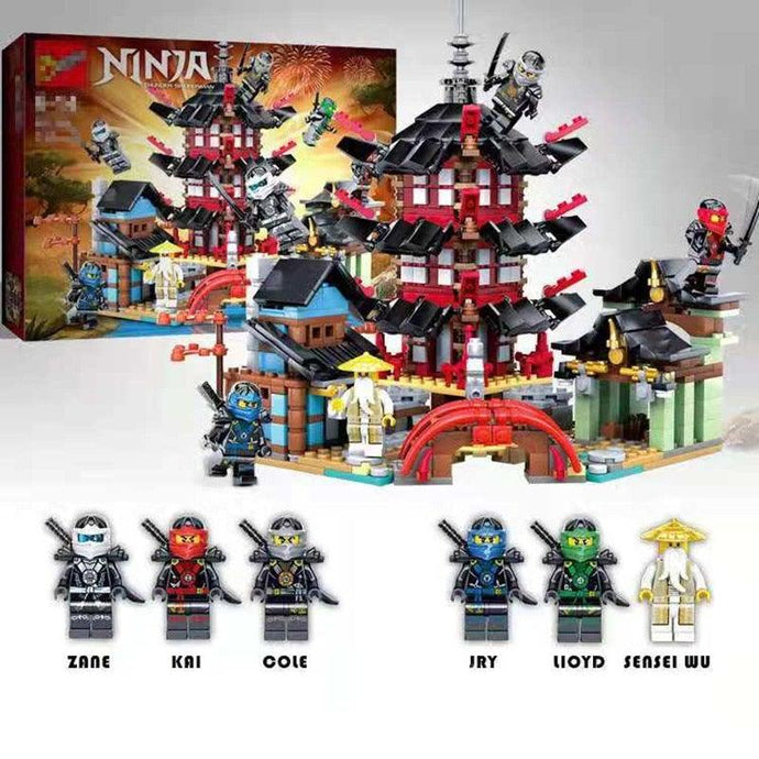 Temple of Airjitzu Ninjago - 7aleon
