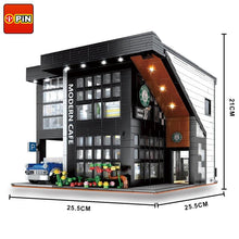 Carica l&#39;immagine nel visualizzatore di Gallery, Creative City Street View Coffee Shop - 7aleon
