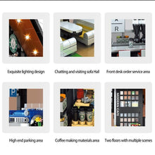 Carica l&#39;immagine nel visualizzatore di Gallery, Creative City Street View Coffee Shop - 7aleon
