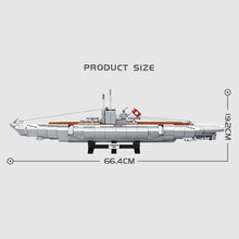 Carica l&#39;immagine nel visualizzatore di Gallery, U48 Submarine German - 7aleon
