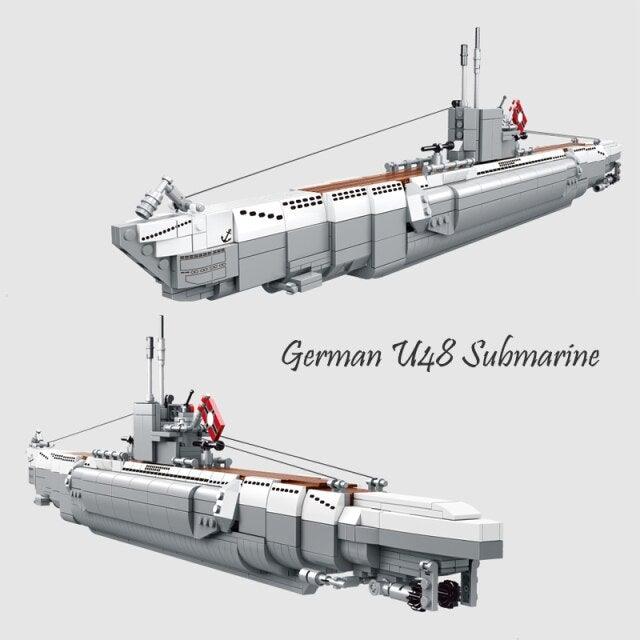 U48 Submarine German - 7aleon