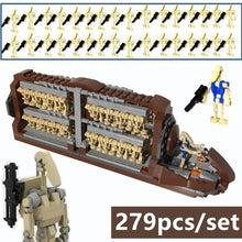 Carica l&#39;immagine nel visualizzatore di Gallery, Star Wars Space Battle Transport Battleship Droid Platoon - 7aleon
