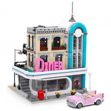 Carica l&#39;immagine nel visualizzatore di Gallery, Creative City Street View The Downtown Diner - 7aleon
