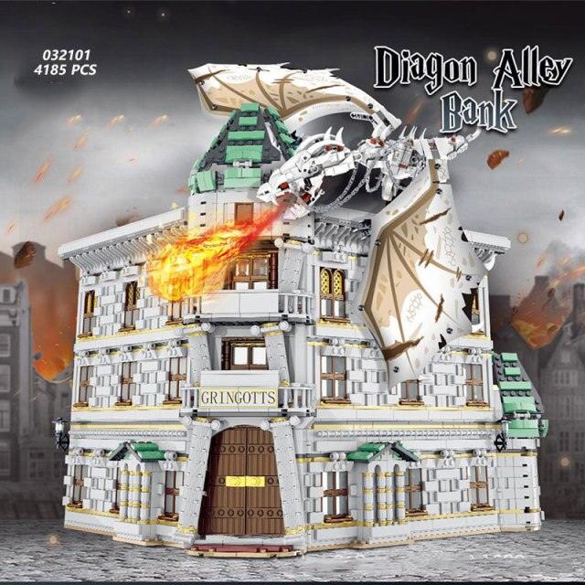 Creative City Street View Diagon Alley Bank - 7aleon