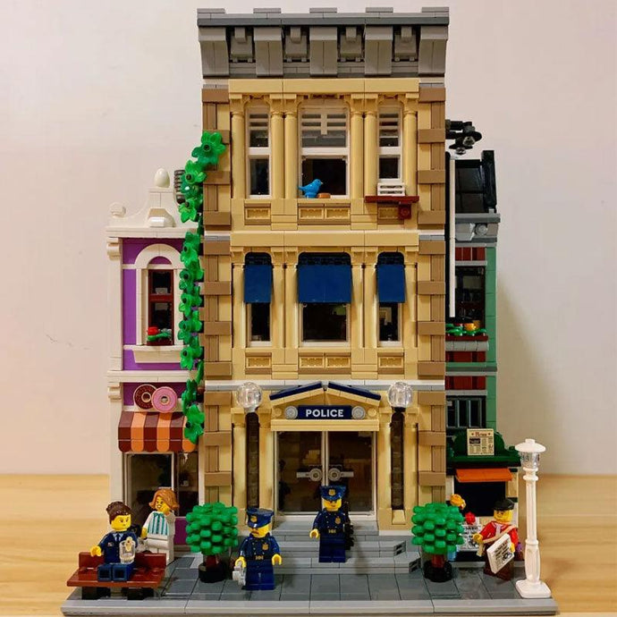 Creative City Street View Post Office Station - 7aleon