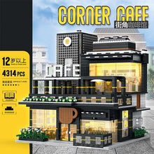 Carica l&#39;immagine nel visualizzatore di Gallery, Creative City Street View Modern Cafe Corner - 7aleon
