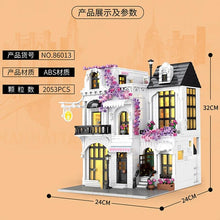 Carica l&#39;immagine nel visualizzatore di Gallery, Creative City Street View Garden Street Palace - 7aleon
