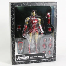 Carica l&#39;immagine nel visualizzatore di Gallery, Genuine Marvel Iron Man Mark MK 85 Action Figure Collectible Model Toy with LED Light - 7aleon
