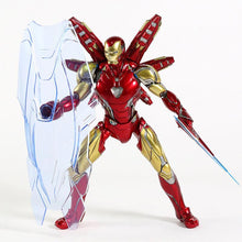 Carica l&#39;immagine nel visualizzatore di Gallery, Genuine Marvel Iron Man Mark MK 85 Action Figure Collectible Model Toy with LED Light - 7aleon
