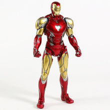 Carica l&#39;immagine nel visualizzatore di Gallery, Genuine Marvel Iron Man Mark MK 85 Action Figure Collectible Model Toy with LED Light - 7aleon
