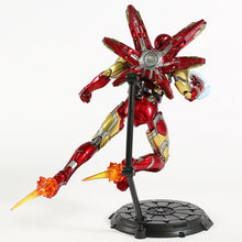 Carica l&#39;immagine nel visualizzatore di Gallery, Genuine Marvel Iron Man Mark MK 85 Action Figure Collectible Model Toy with LED Light - 7aleon
