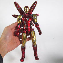 Carica l&#39;immagine nel visualizzatore di Gallery, Genuine Marvel Iron Man Mark MK 85 Action Figure Collectible Model Toy with LED Light - 7aleon
